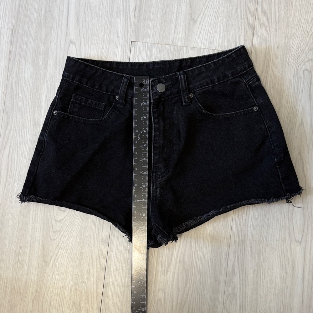 SHEIN Black Denim Women's Shorts size small